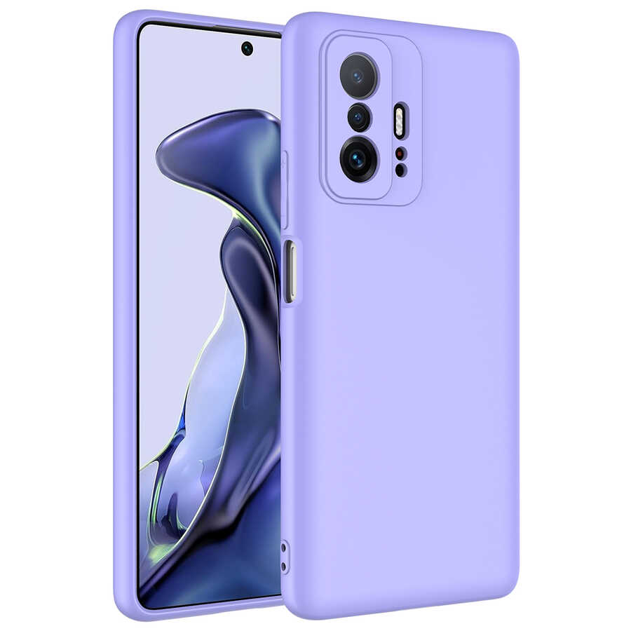 Xiaomi Mi 11T Pro 5G Kılıf NXXA Mara LaAAKan Kapak-Lila