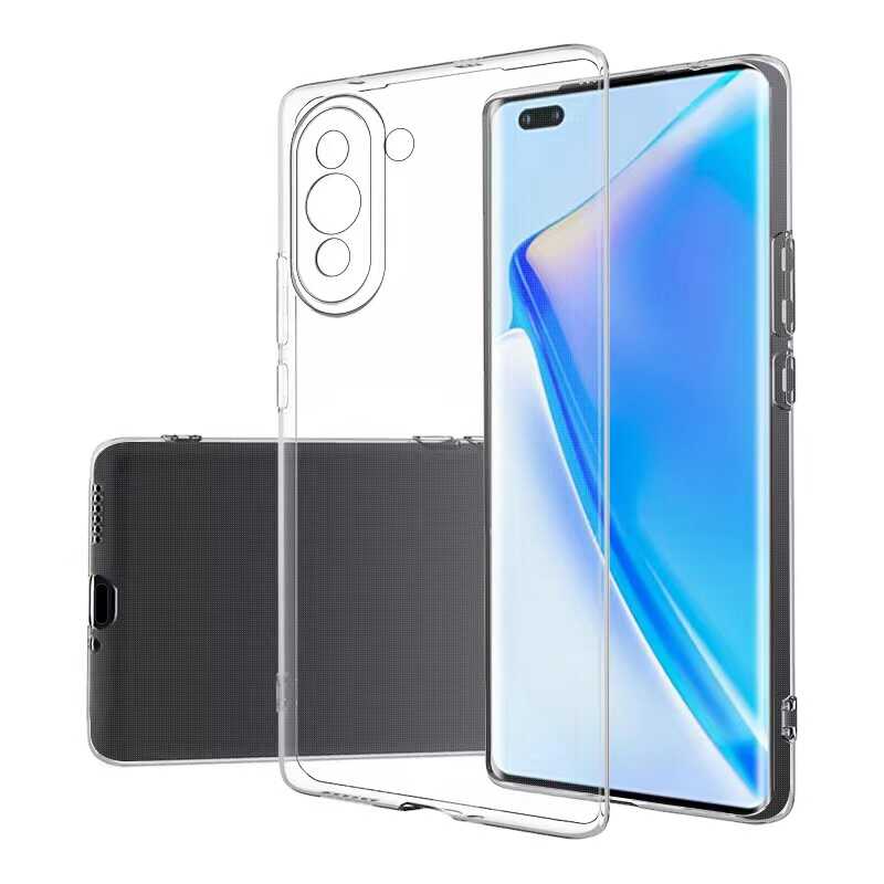 Huawei Nova 10 Pro Kılıf NXXA Süper Silikon Kapak-Renksiz