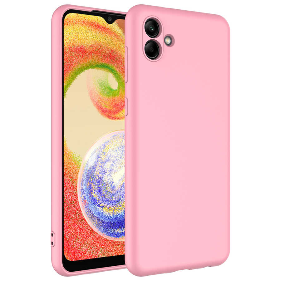 Galaxy A04 Kılıf NXXA Mara LaAAKan Kapak-Pembe Açık