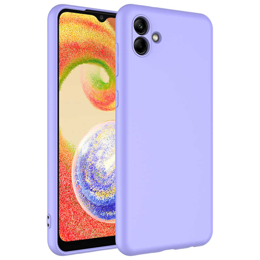 Galaxy A04 Kılıf NXXA Mara LaAAKan Kapak-Lila