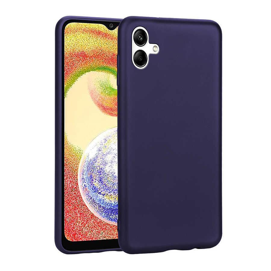 Galaxy A04 Kılıf NXXA Premier Silikon Kapak-Lacivert