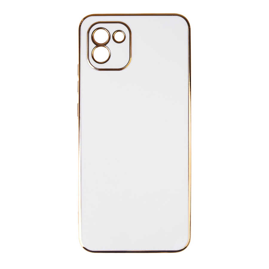 Galaxy A03 Kılıf NXXA Bark Kapak-Beyaz