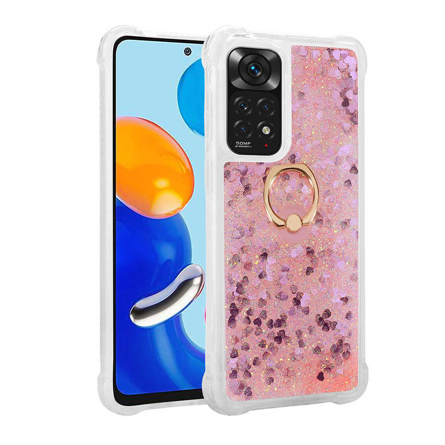 Xiaomi Redmi Note 11 Pro 5G Kılıf NXXA Milce Kapak-Pembe