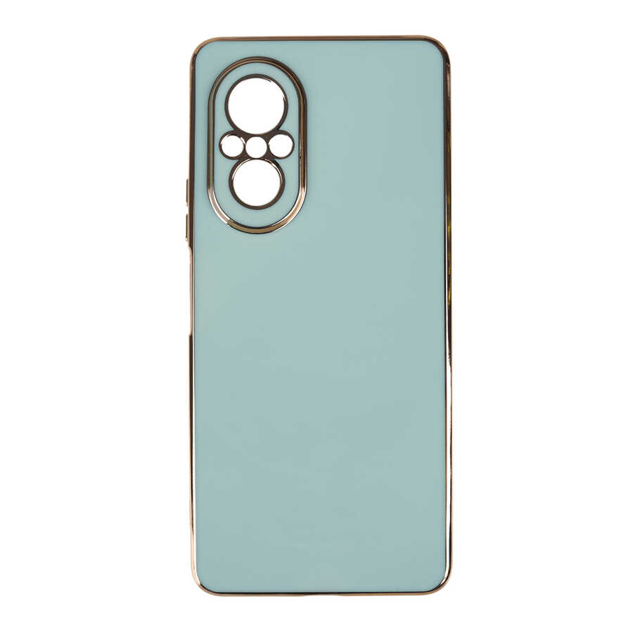 Huawei Nova 9 SE Kılıf NXXA Bark Kapak-Açık Yeşil
