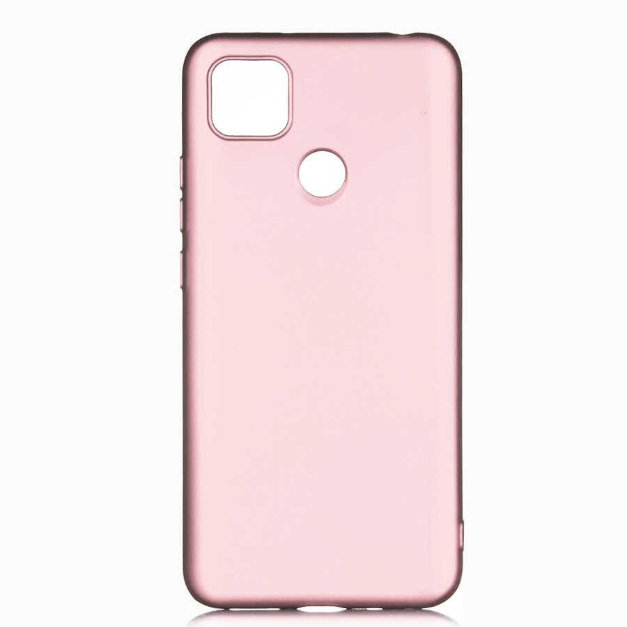 Xiaomi Redmi 10A Kılıf NXXA Premier Silikon Kapak-Rose Gold