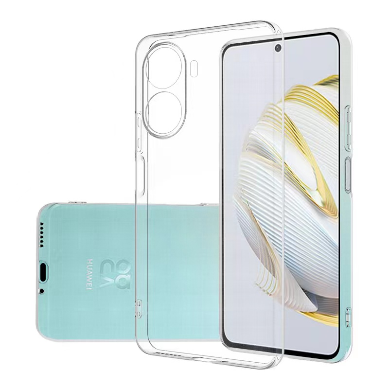 Huawei Nova 10 SE Kılıf NXXA Süper Silikon Kapak-Renksiz