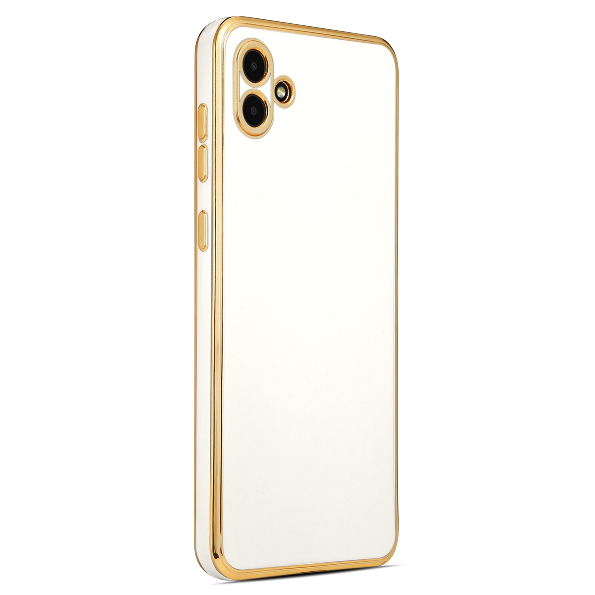Galaxy A04 Kılıf NXXA Bark Kapak-Beyaz