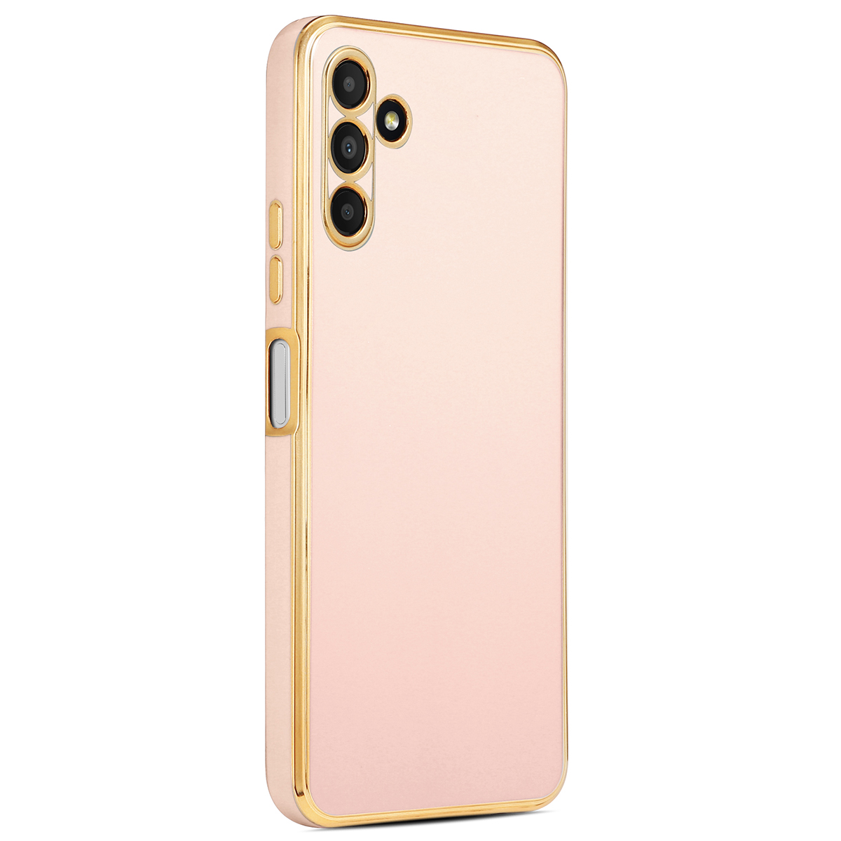 Galaxy A04S Kılıf NXXA Bark Kapak-Rose Gold