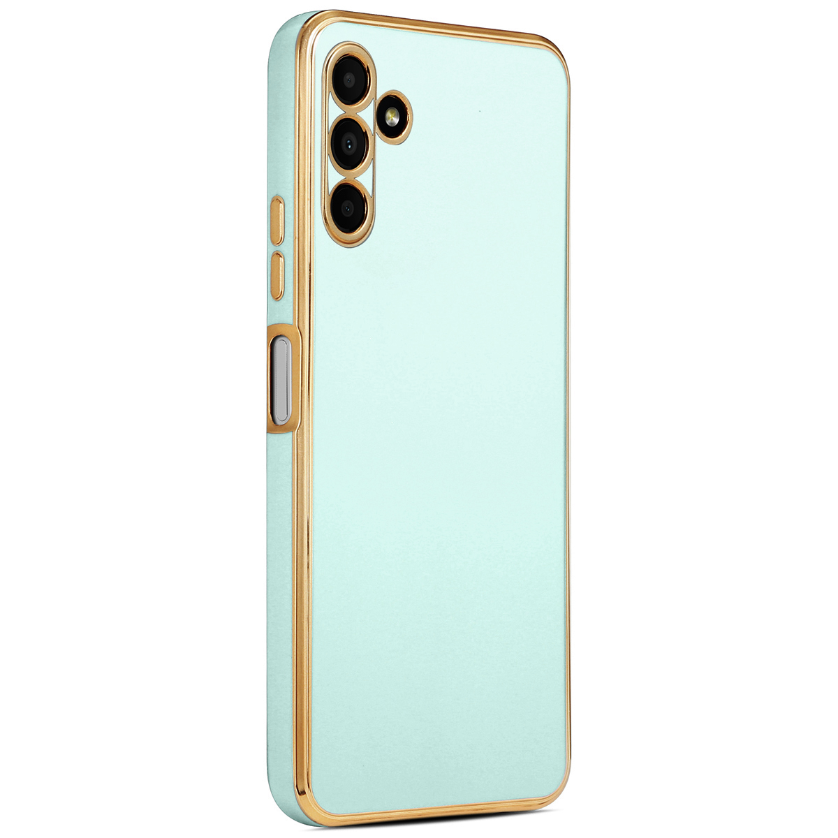 Galaxy A04S Kılıf NXXA Bark Kapak-Mavi Açık