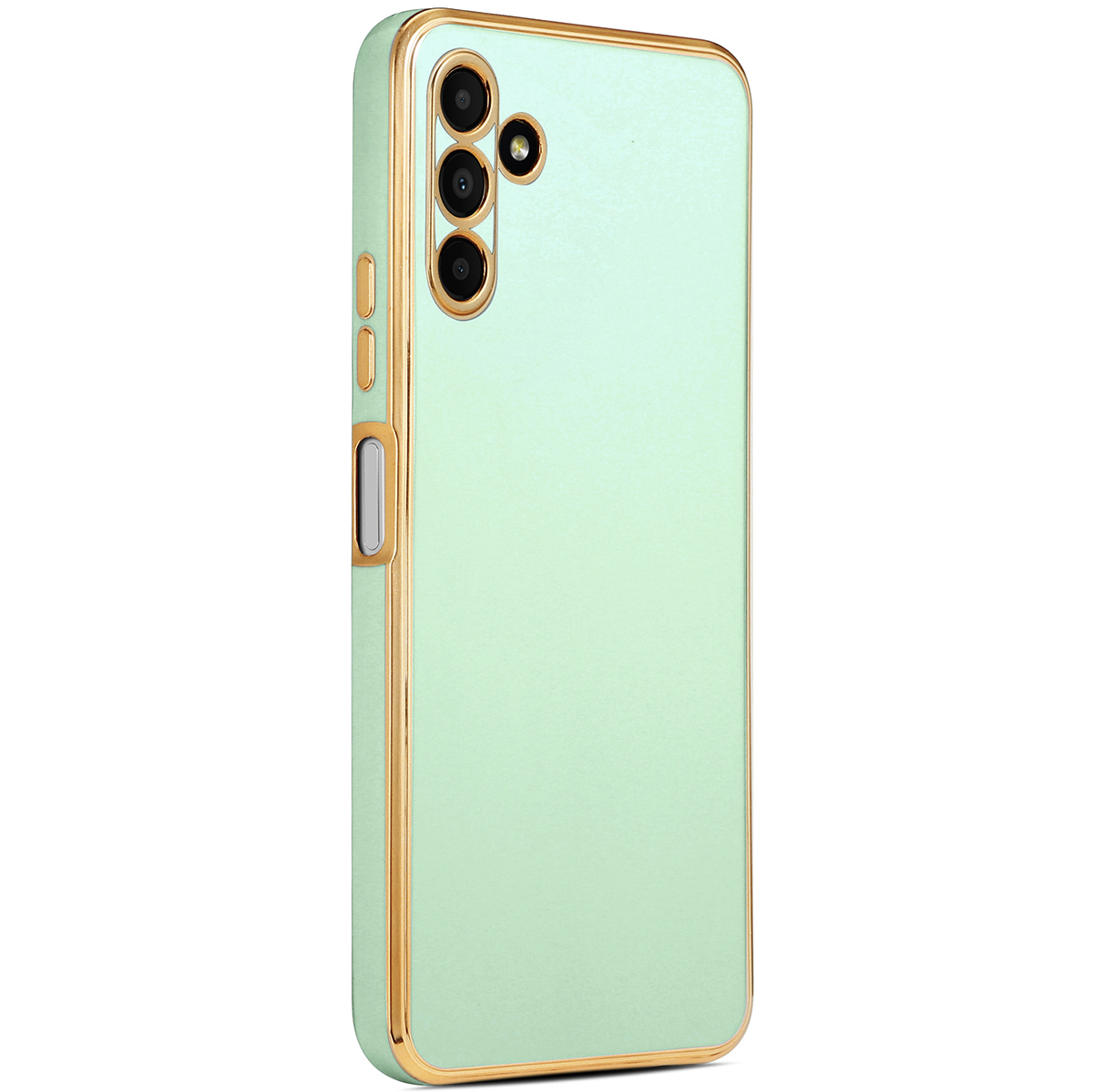 Galaxy A04S Kılıf NXXA Bark Kapak-Açık Yeşil