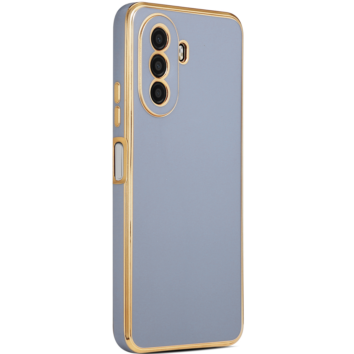 Huawei Nova Y70 Kılıf NXXA Bark Kapak-Mavi