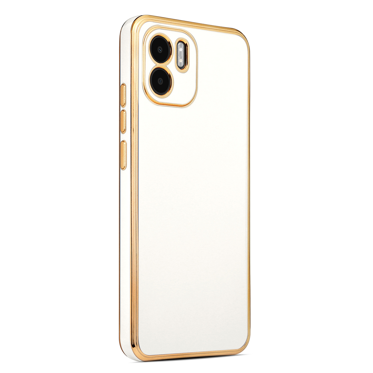 Xiaomi Redmi A1 Kılıf NXXA Bark Kapak-Beyaz