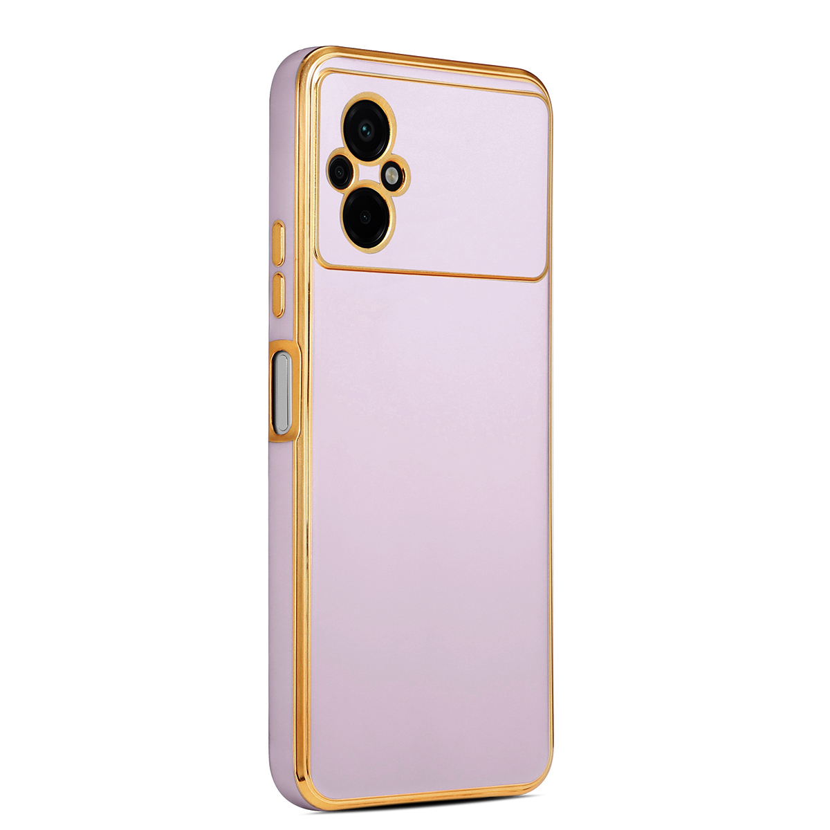 Xiaomi Poco M5 Kılıf NXXA Bark Kapak-Lila