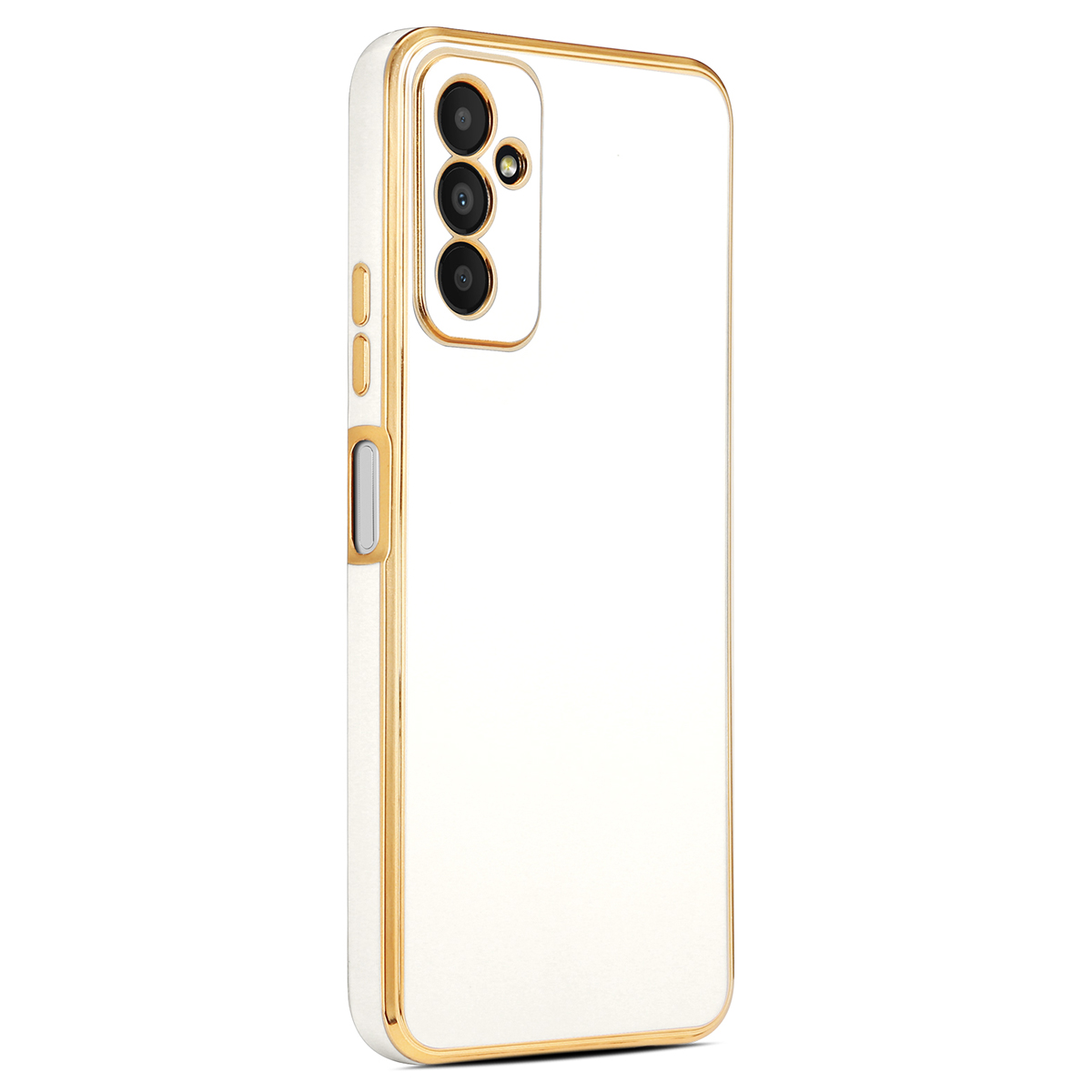 Galaxy M23 Kılıf NXXA Bark Kapak-Beyaz
