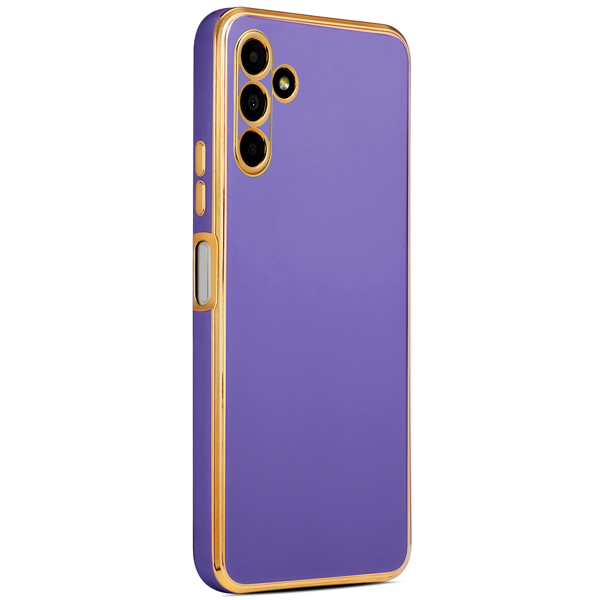 Galaxy A04S Kılıf NXXA Bark Kapak-Derin Mor