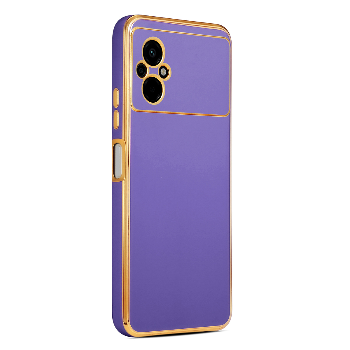 Xiaomi Poco M5 Kılıf NXXA Bark Kapak-Derin Mor