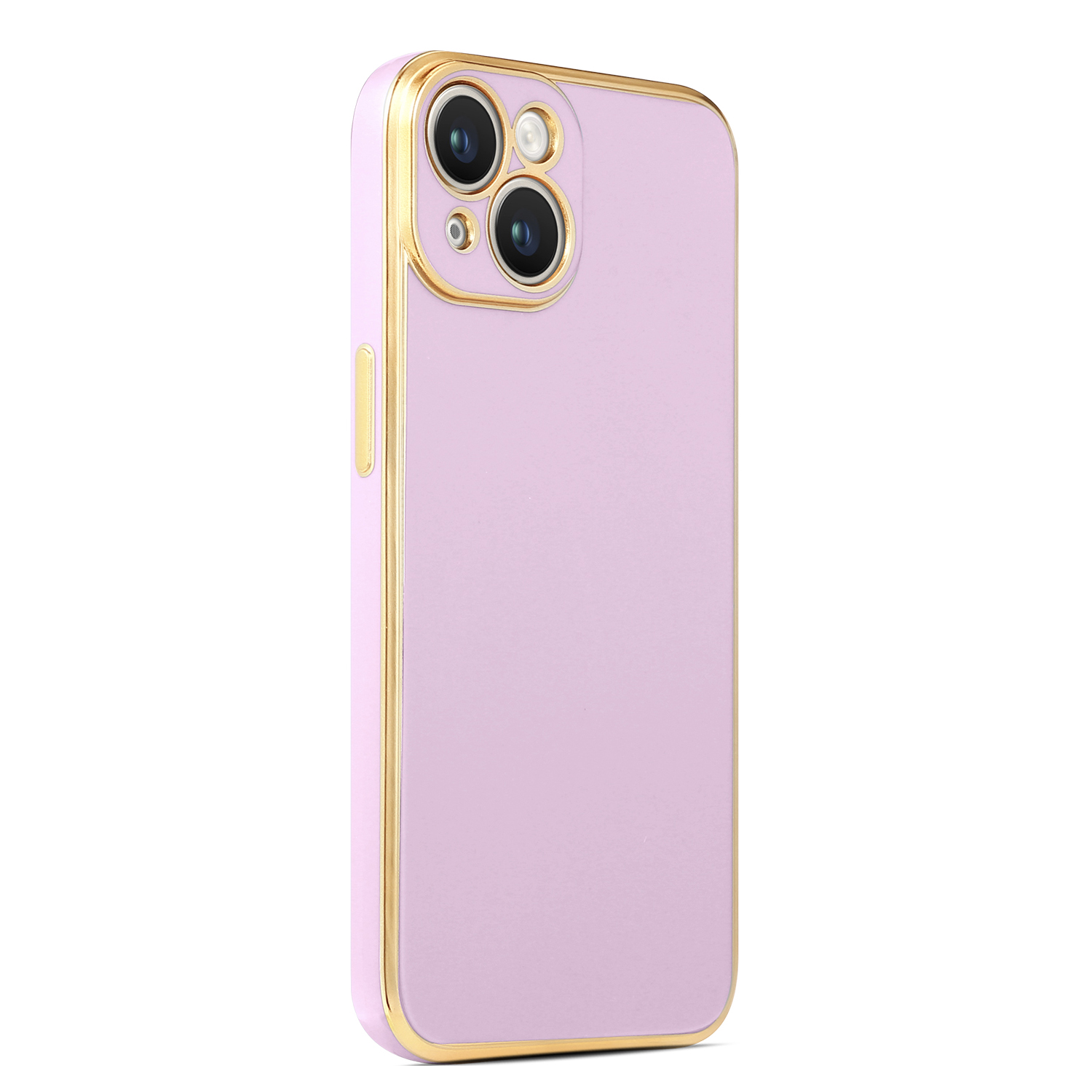 iPhone 14 Uyumlu NXXA Bark Kapak-Lila