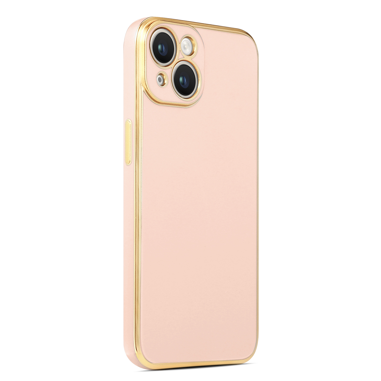 iPhone 14 Uyumlu NXXA Bark Kapak-Rose Gold