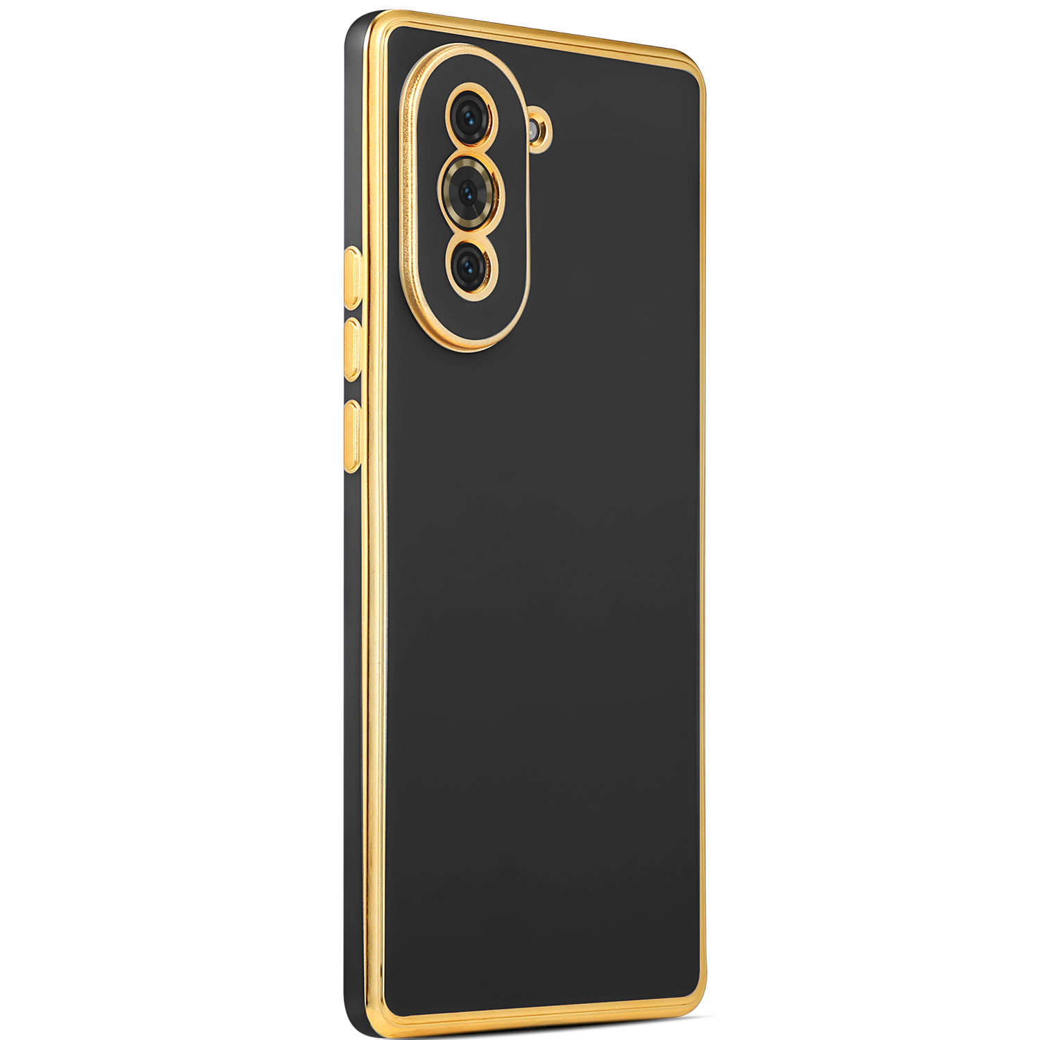 Huawei Nova 10 Pro Kılıf NXXA Bark Kapak-Siyah