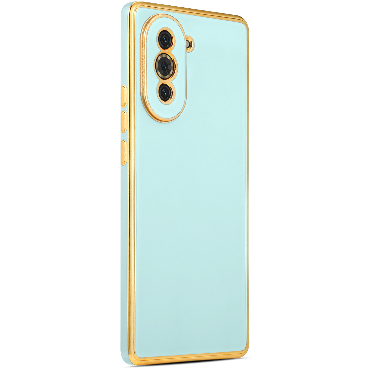 Huawei Nova 10 Pro Kılıf NXXA Bark Kapak-Mavi Açık