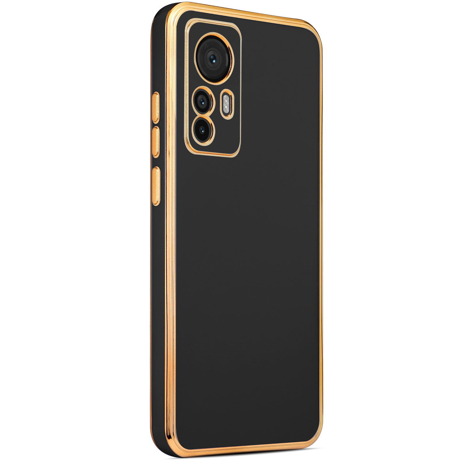 Xiaomi Mi 12T Pro Kılıf NXXA Bark Kapak-Siyah