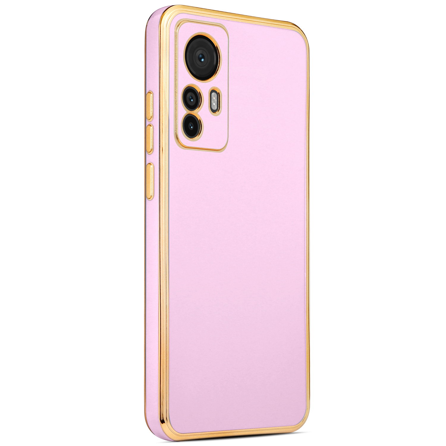Xiaomi Mi 12T Pro Kılıf NXXA Bark Kapak-Lila