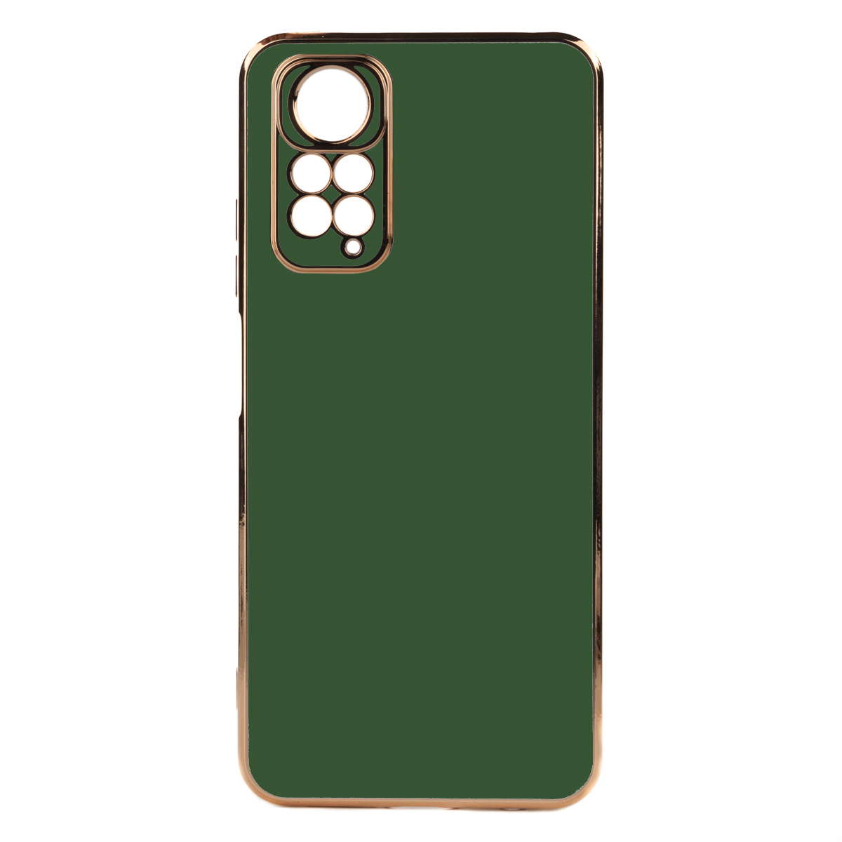 Xiaomi Redmi Note 11 Global Kılıf NXXA Bark Kapak-Koyu Yeşil