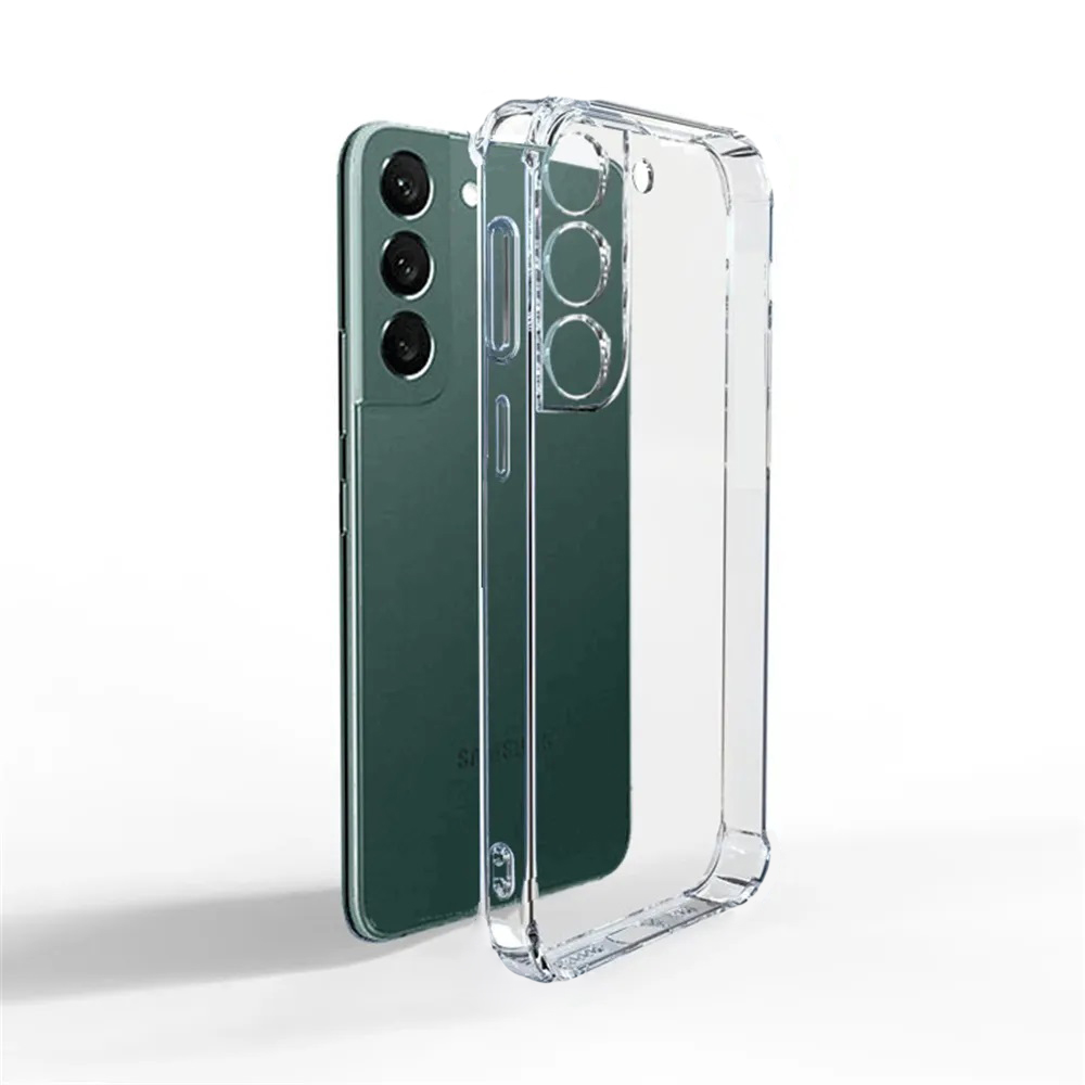 Galaxy S22 Kılıf NXXA 2mm Anti Shock Silikon-Renksiz