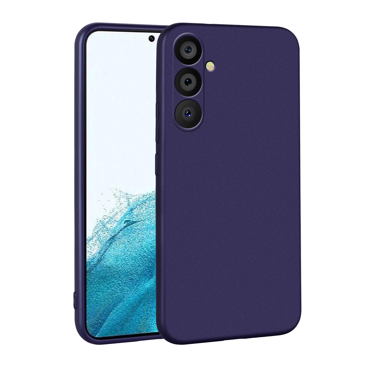 Galaxy A54 Kılıf NXXA Premier Silikon Kapak-Lacivert