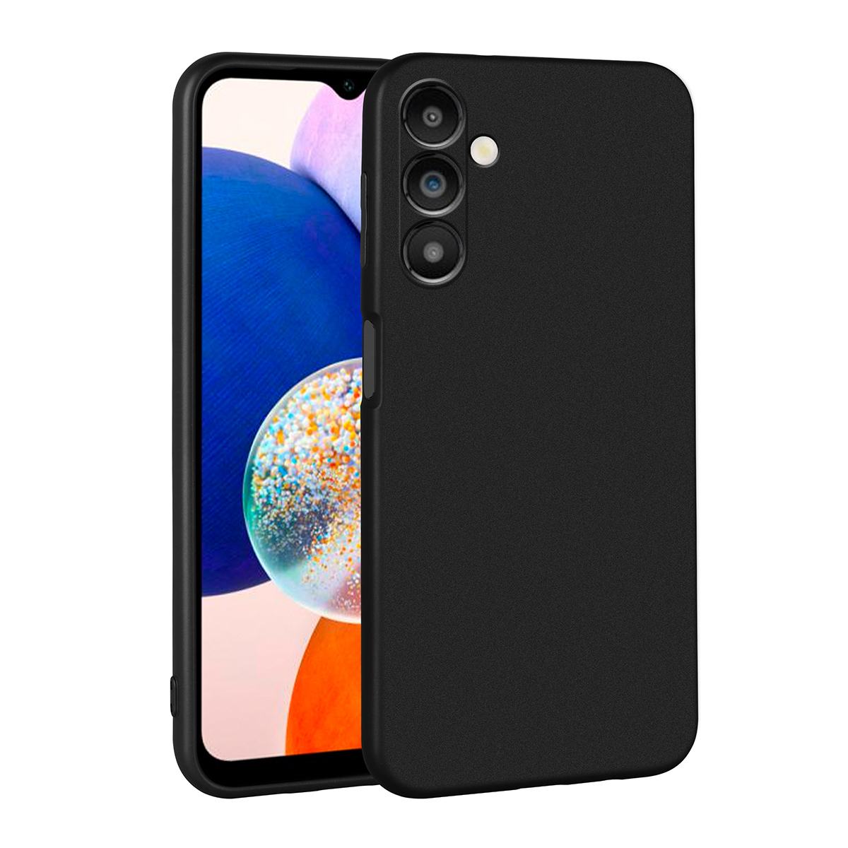 Galaxy A14 Kılıf NXXA Premier Silikon Kapak-Siyah