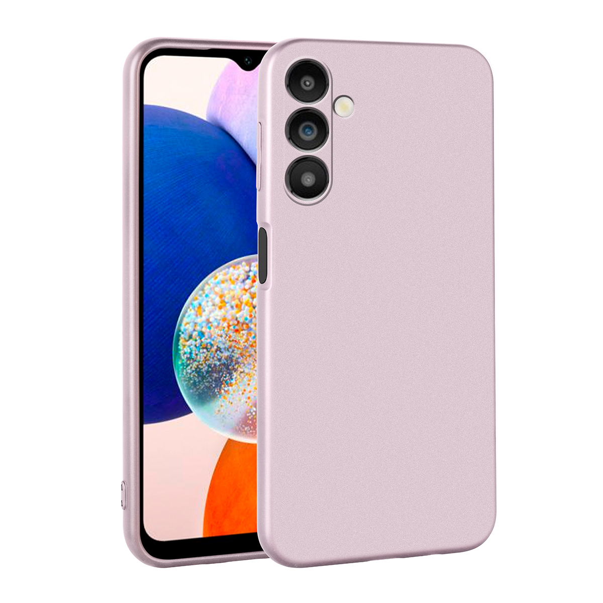 Galaxy A14 Kılıf NXXA Premier Silikon Kapak-Rose Gold