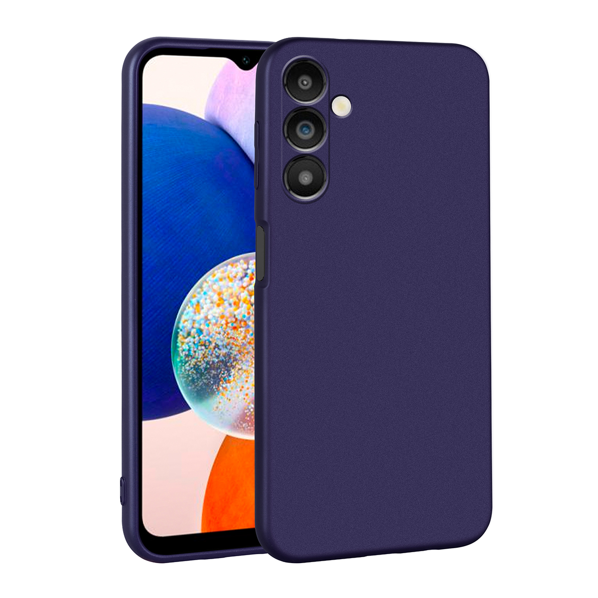 Galaxy A14 Kılıf NXXA Premier Silikon Kapak-Lacivert