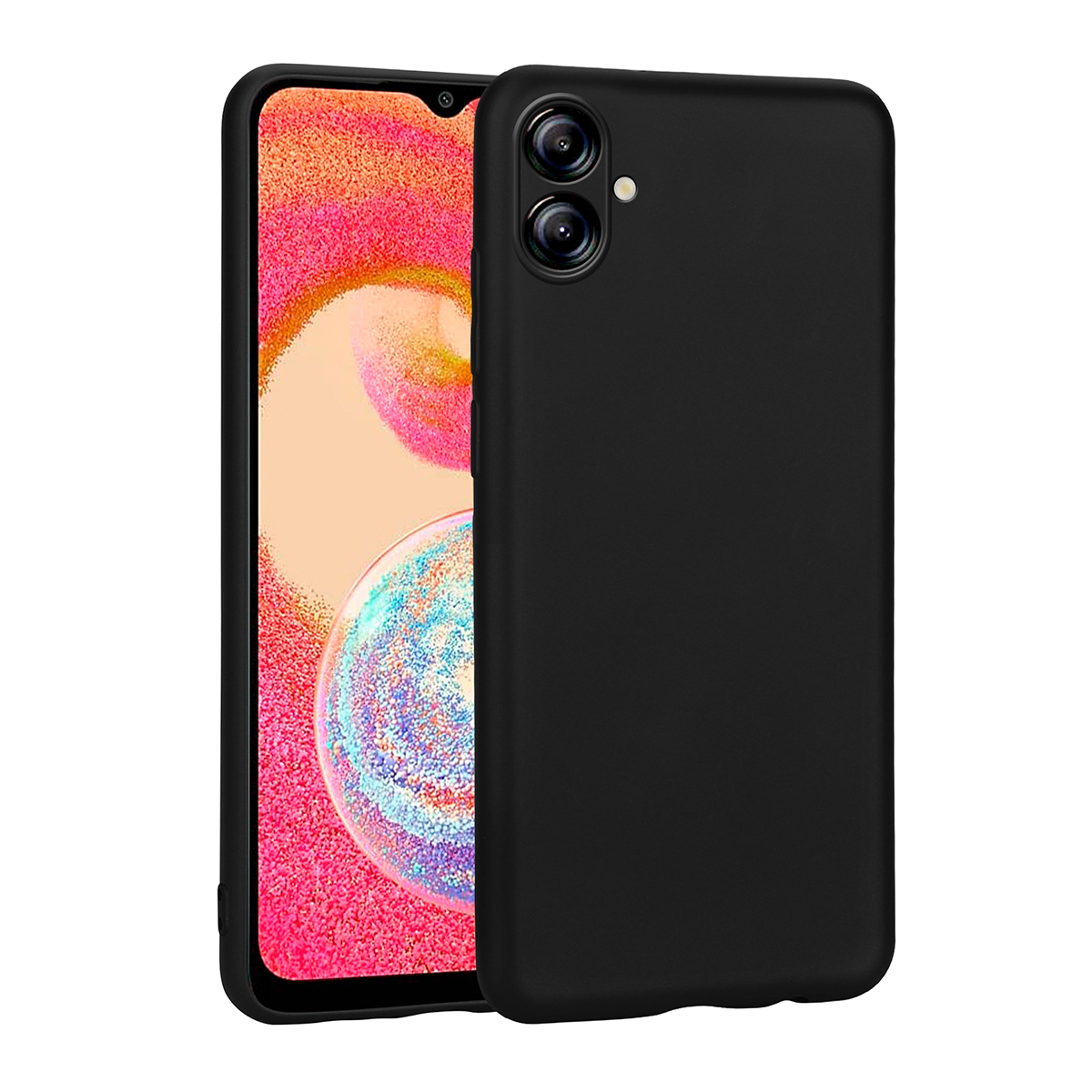 Galaxy A04E Kılıf NXXA Premier Silikon Kapak-Siyah