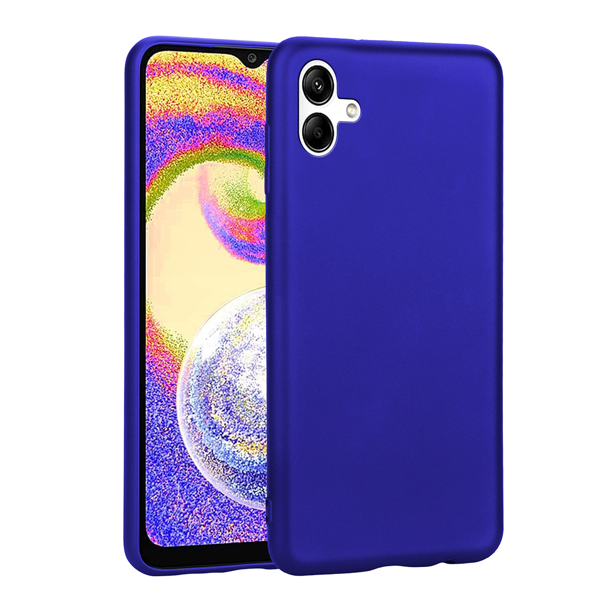 Galaxy A04 Kılıf NXXA Premier Silikon Kapak-Saks Mavi