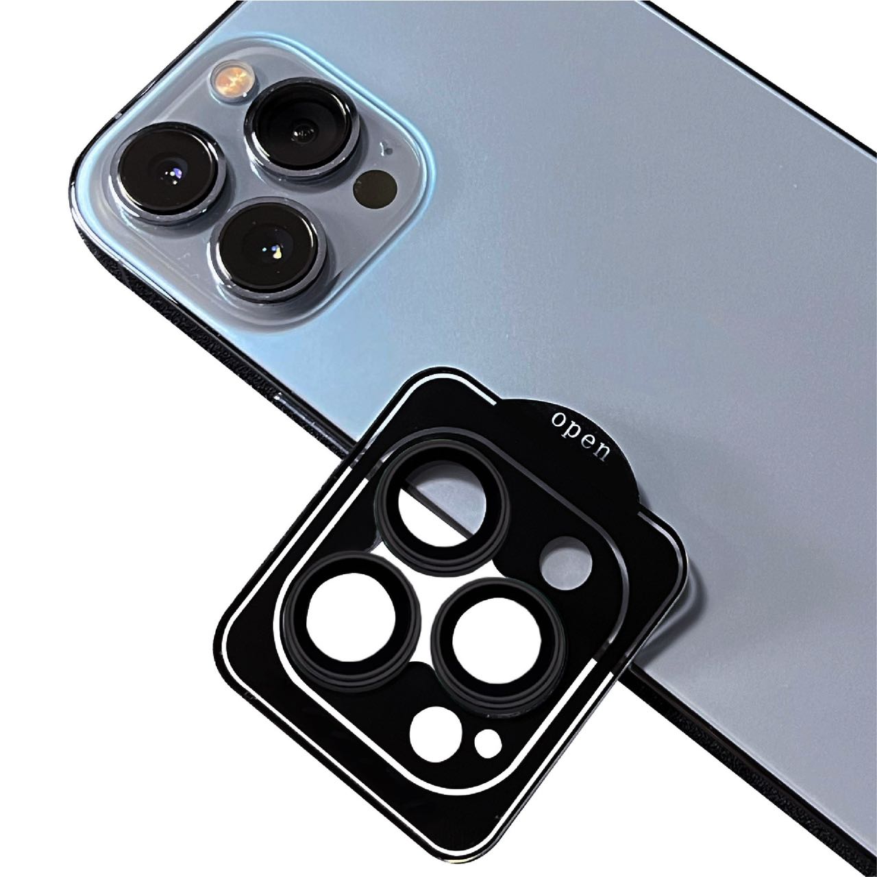 iPhone 14 Pro Max Uyumlu NXXA CL-11 Safir Parmak İzi Bırakmayan Anti-Reflective Kamera Lens Kor