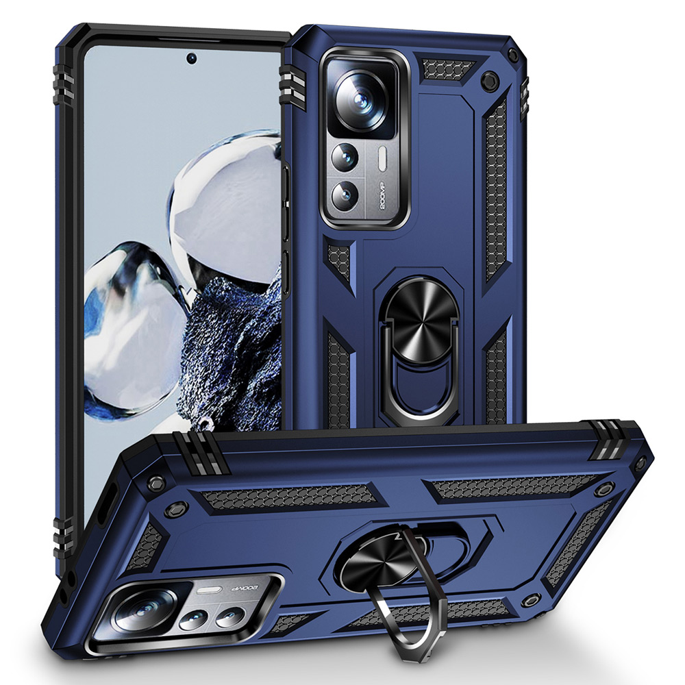 Xiaomi Mi 12T Pro Kılıf NXXA Vega Kapak-Mavi