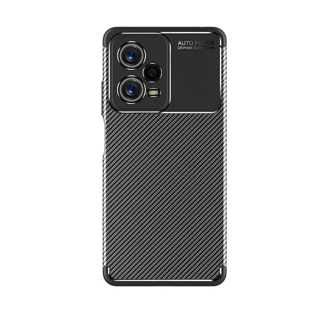 Xiaomi Redmi Note 12 Pro 5G Kılıf NXXA Negro Silikon Kapak-Siyah