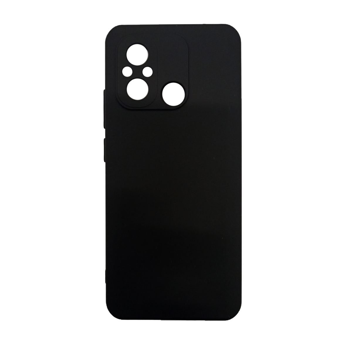 Xiaomi Redmi 12C Kılıf NXXA Biye Silikon-Siyah