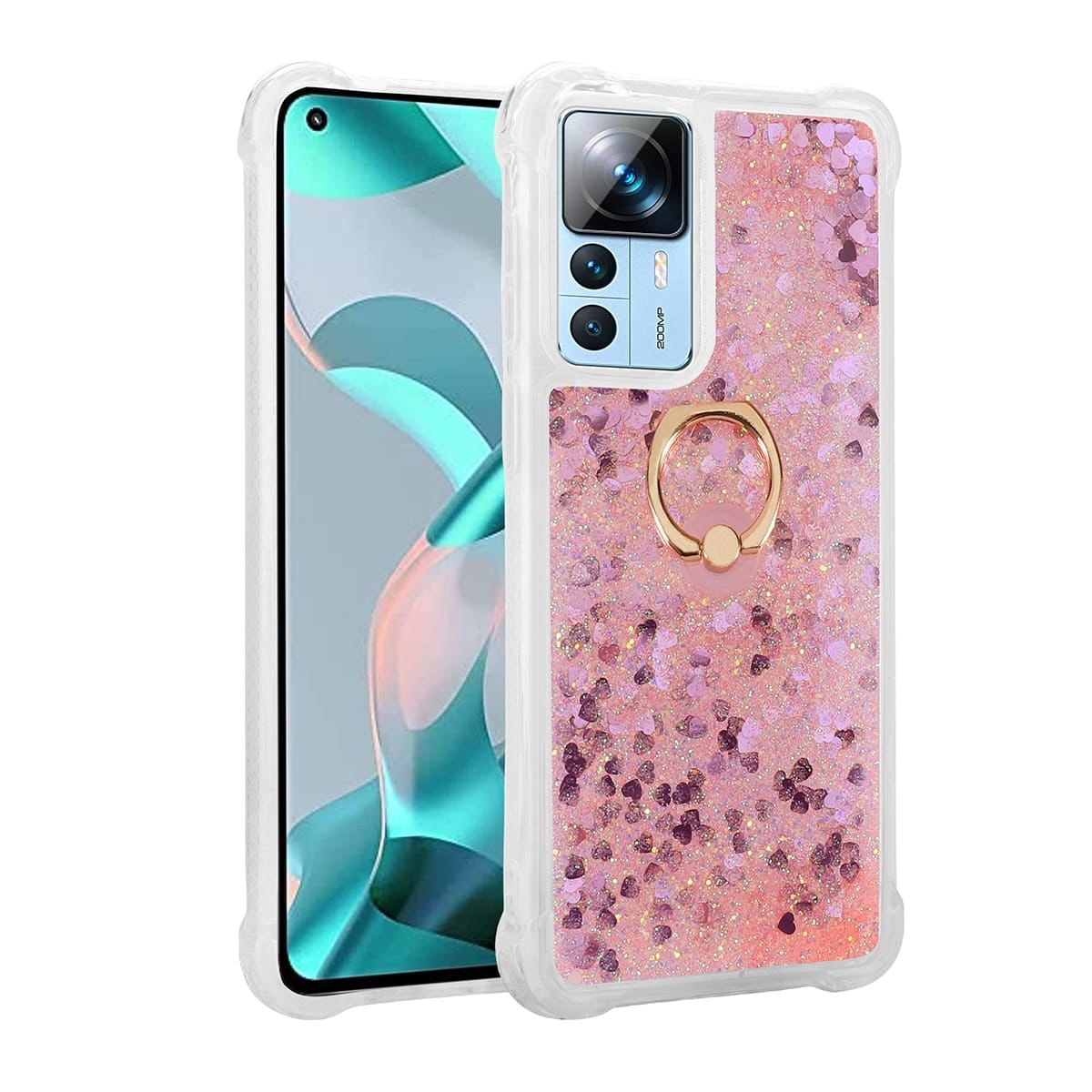 Xiaomi Mi 12T Kılıf NXXA Milce Kapak-Pembe