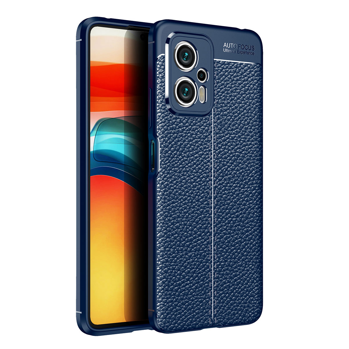 Xiaomi Poco X4 GT Kılıf NXXA Niss Silikon Kapak-Lacivert