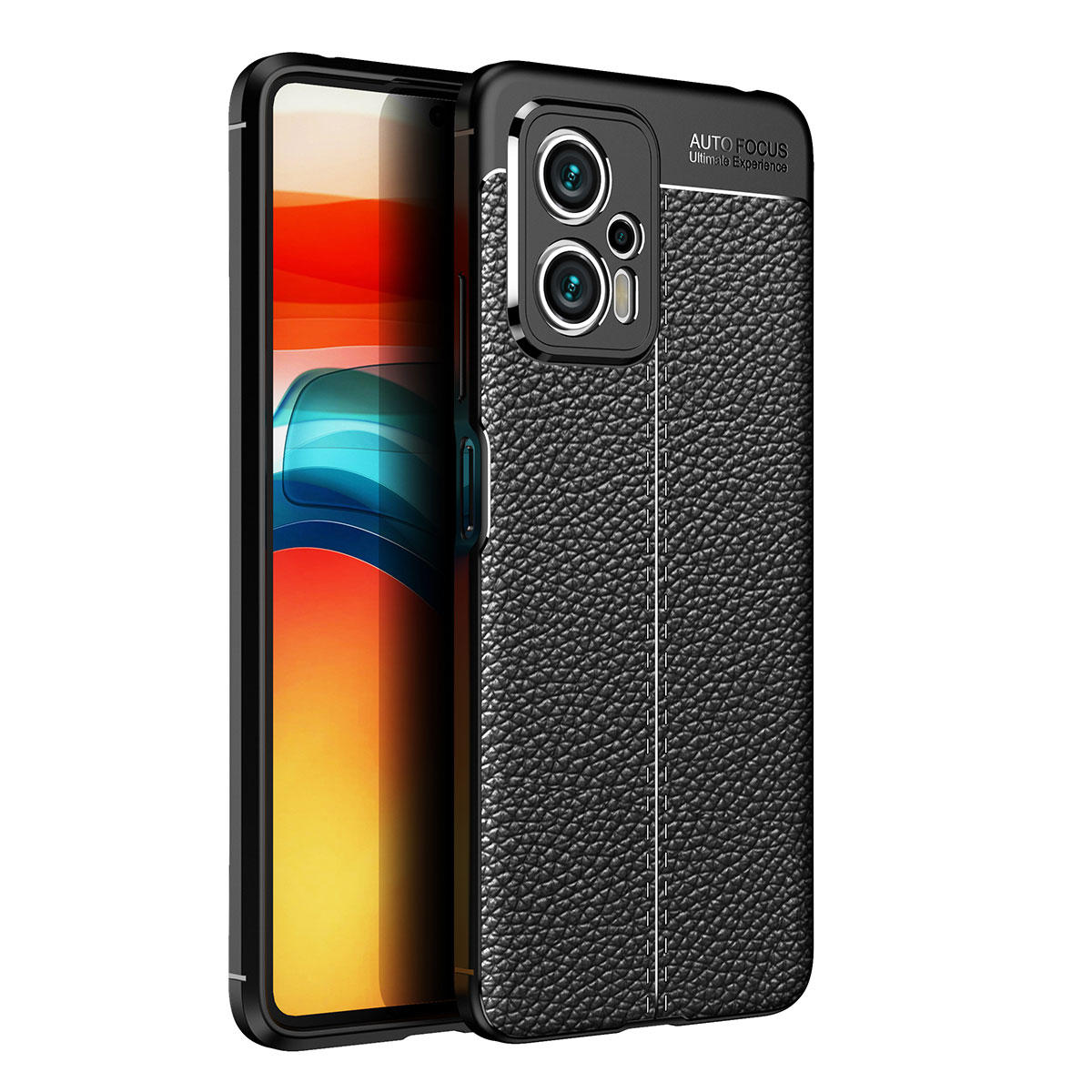 Xiaomi Poco X4 GT Kılıf NXXA Niss Silikon Kapak-Siyah