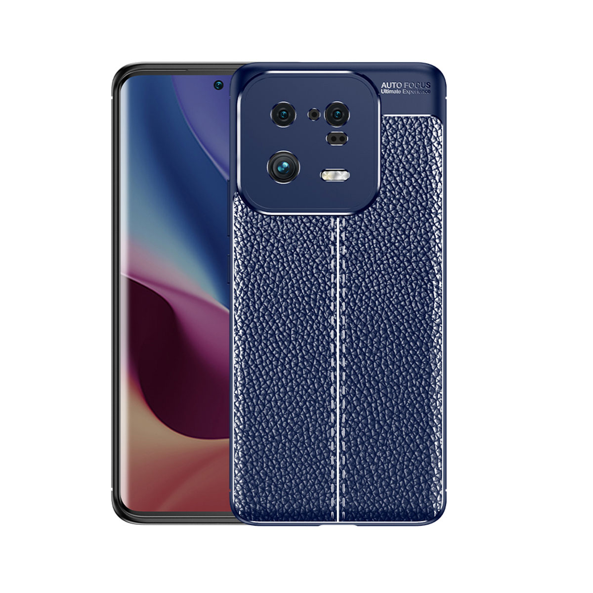 Xiaomi Mi 13 Pro Kılıf NXXA Niss Silikon Kapak-Lacivert