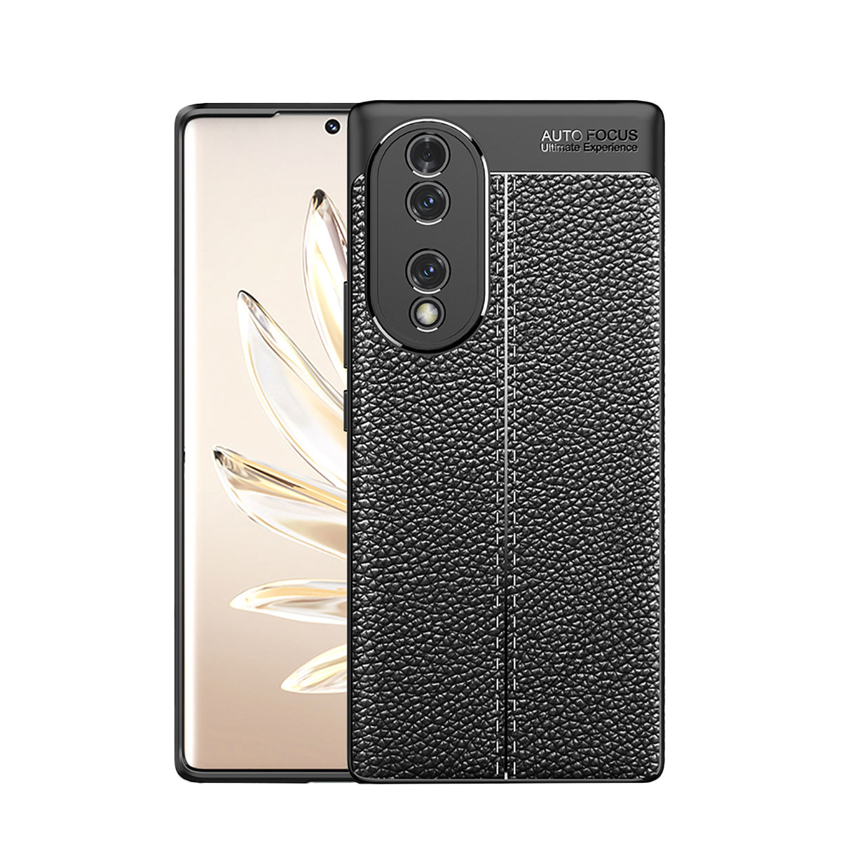 Huawei Honor 70 Kılıf NXXA Niss Silikon Kapak-Siyah
