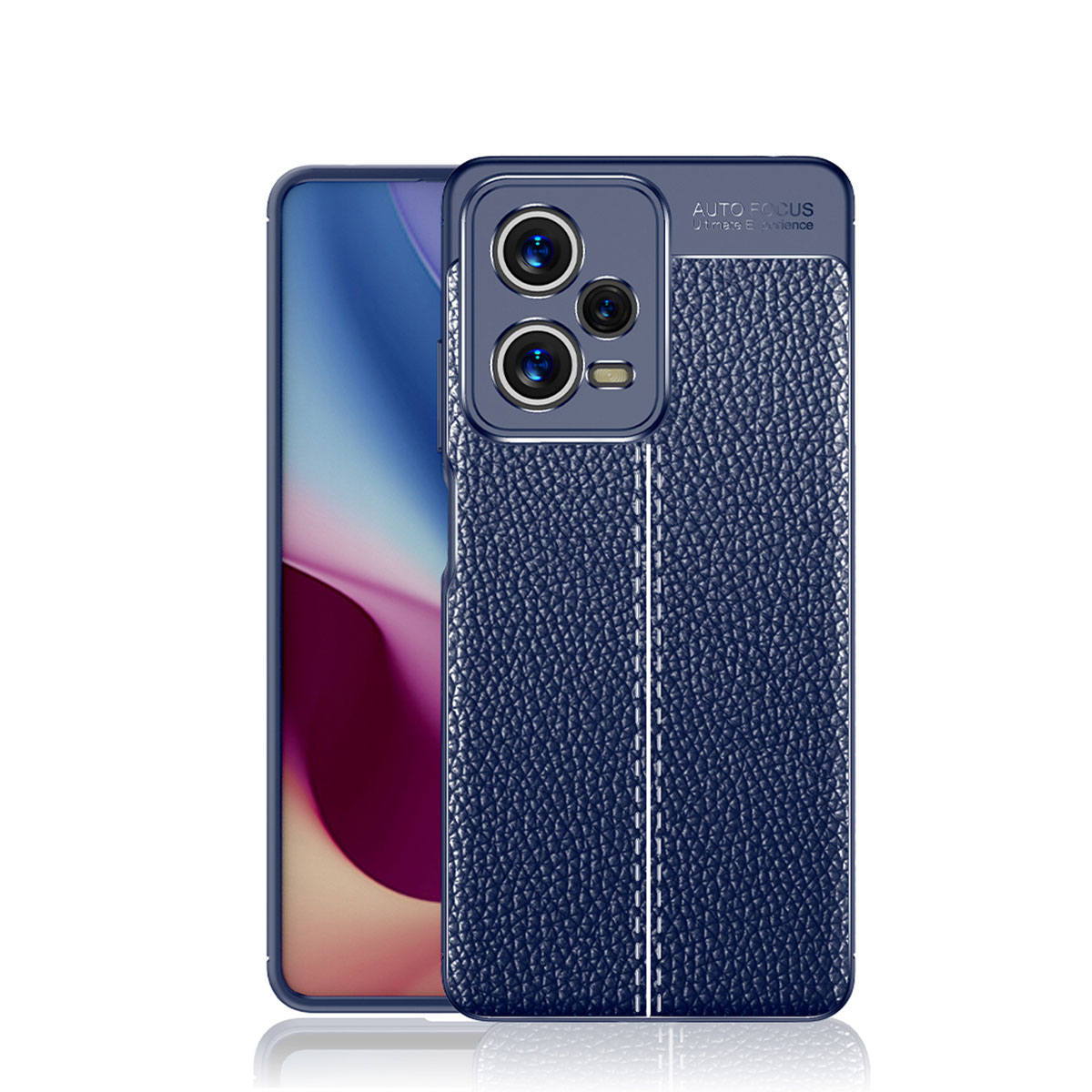 Xiaomi Redmi Note 12 5G Kılıf NXXA Niss Silikon Kapak-Lacivert