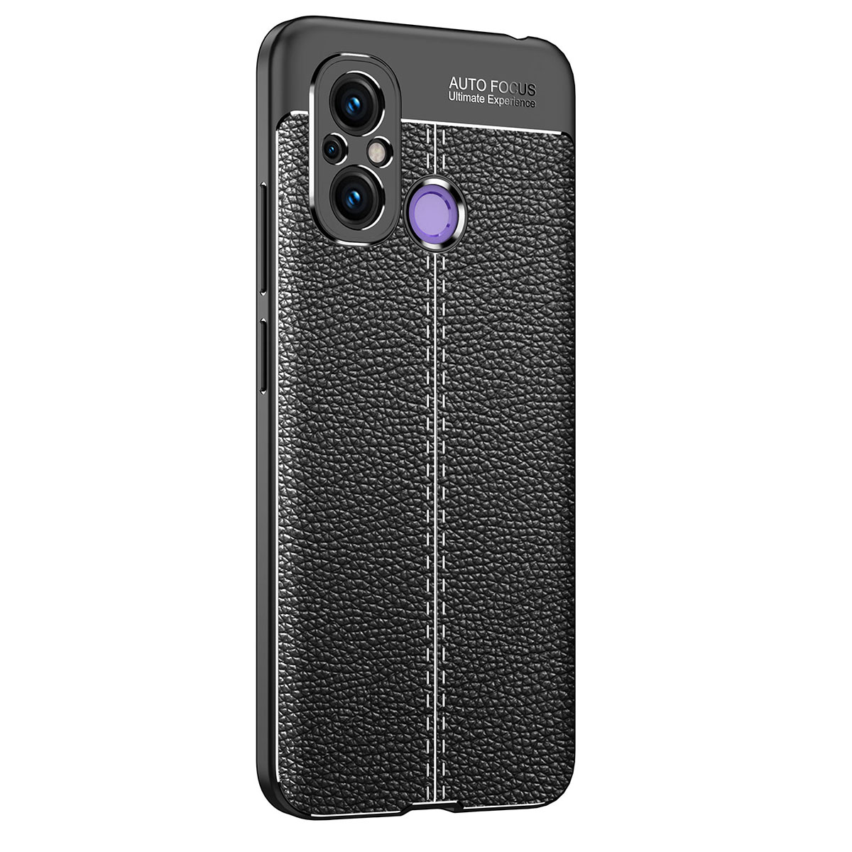 Xiaomi Redmi 12C Kılıf NXXA Niss Silikon Kapak-Siyah