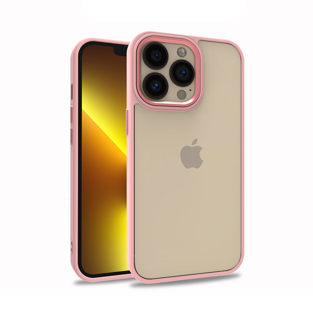 iPhone 13 Pro Kılıf NXXA Flora Kapak-Rose Gold