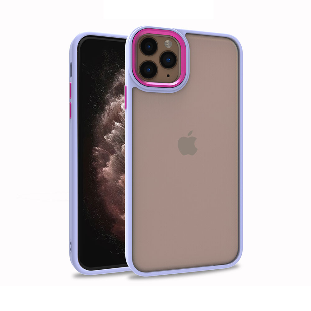 iPhone 12 Pro Kılıf NXXA Flora Kapak-Lila