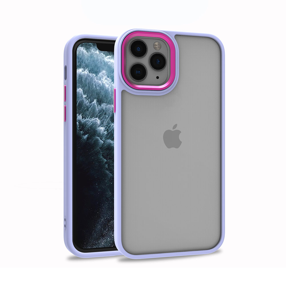 iPhone 11 Pro Max Kılıf NXXA Flora Kapak-Lila