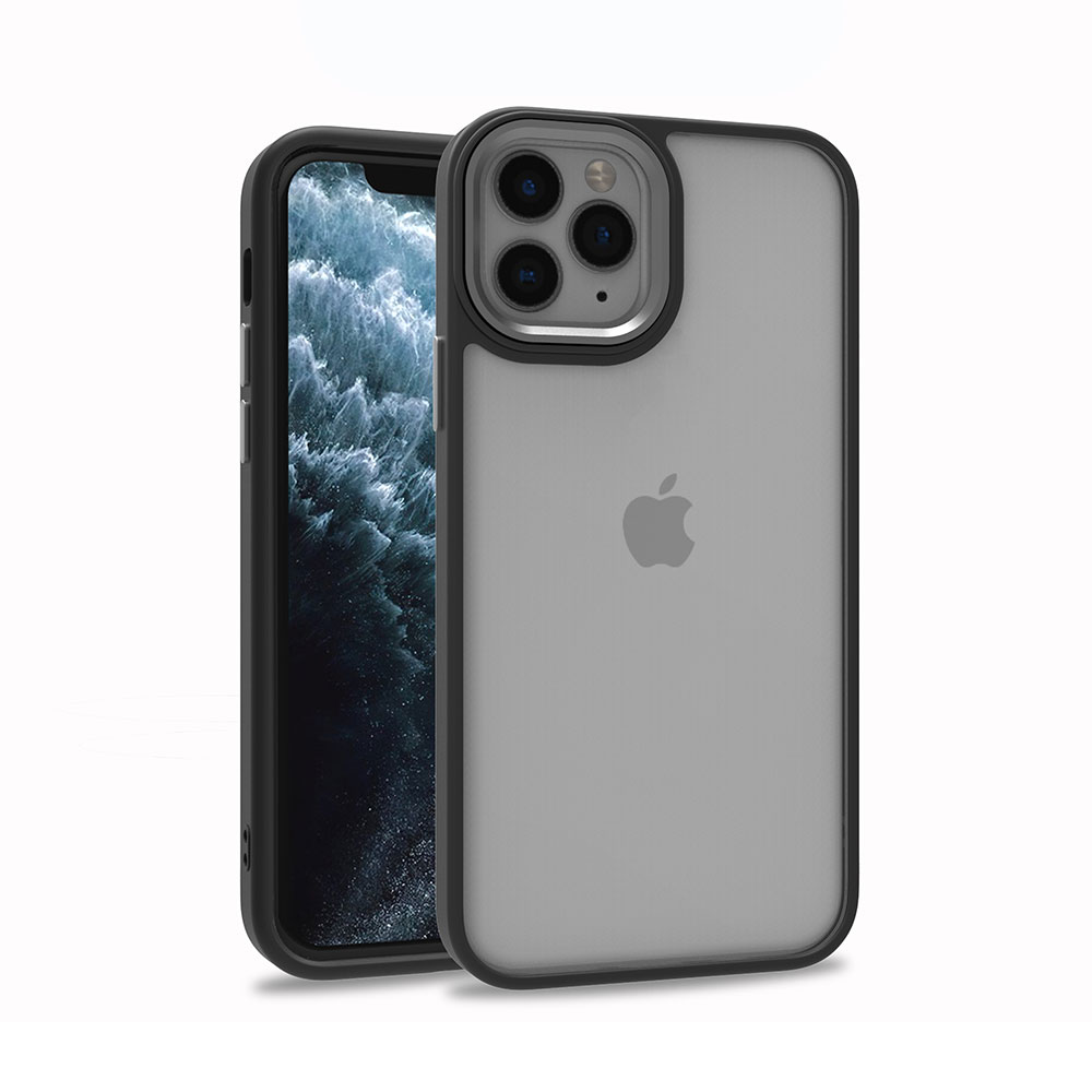 iPhone 11 Pro Max Kılıf NXXA Flora Kapak-Siyah