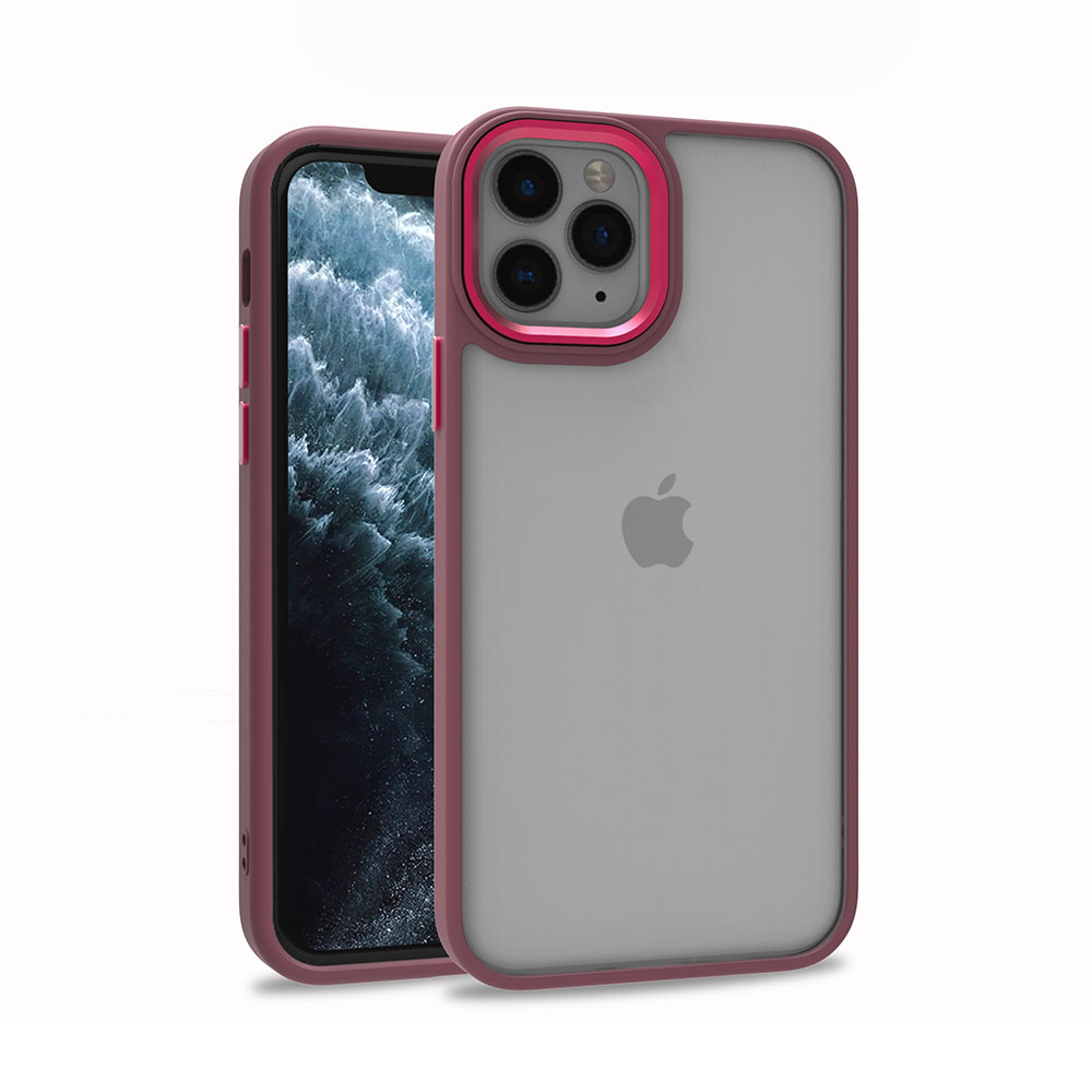 iPhone 11 Pro Kılıf NXXA Flora Kapak-Kırmızı